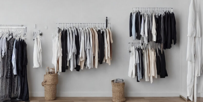 Knager til tøj med multifunktionelle egenskaber: Spar plads og skab mere rum i dit hjem