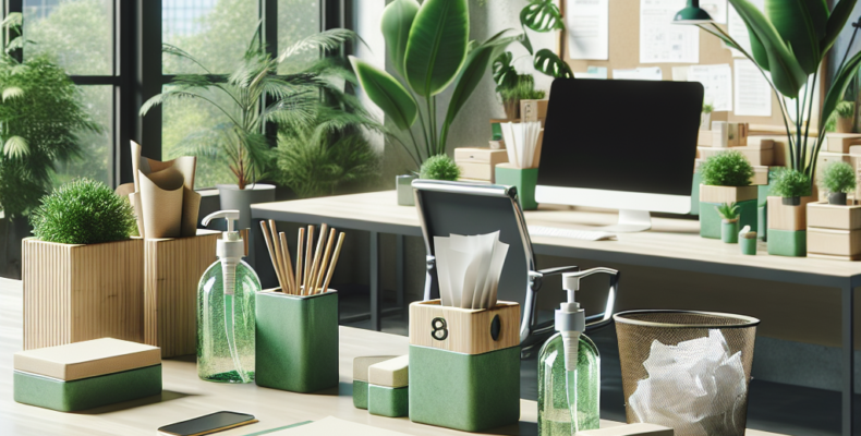 Miljøvenlig kontorrengøring: Grønne løsninger til en ren arbejdsplads